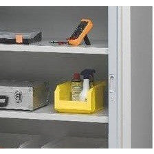 Lot de 2 tablettes pour armoire d'atelier à rideaux