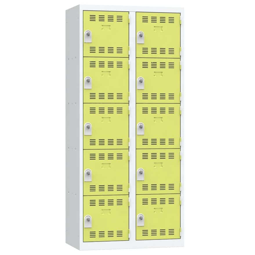 Vestiaire multicases 10 casiers L80