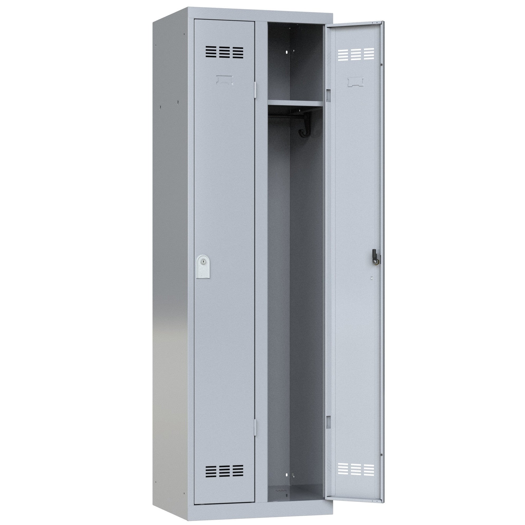Vestiaire Bureau 2 Colonnes - Largeur 600 mm