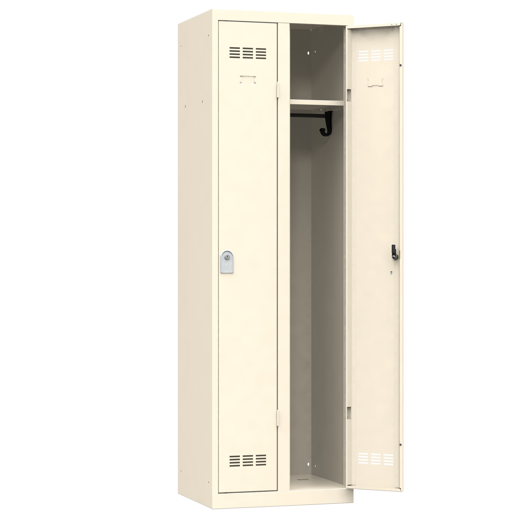 Vestiaire Bureau 2 Colonnes - Largeur 600 mm