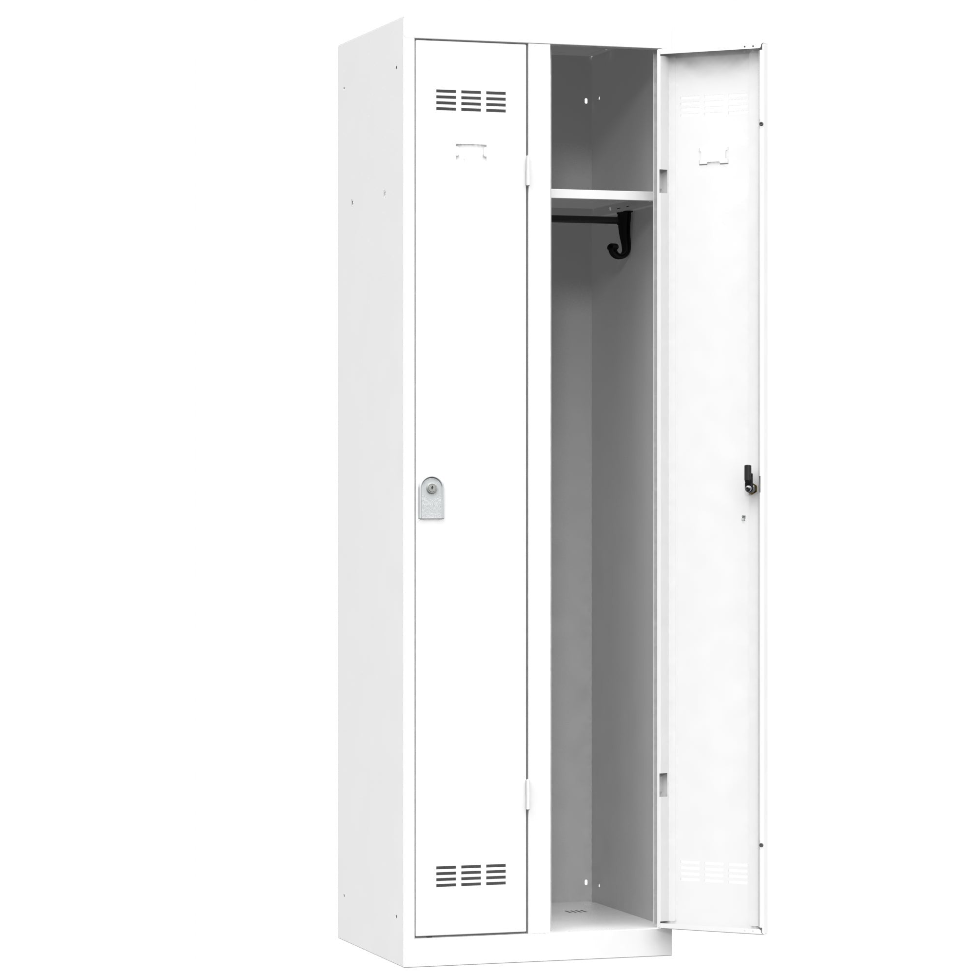 Vestiaire Bureau 2 Colonnes - Largeur 600 mm