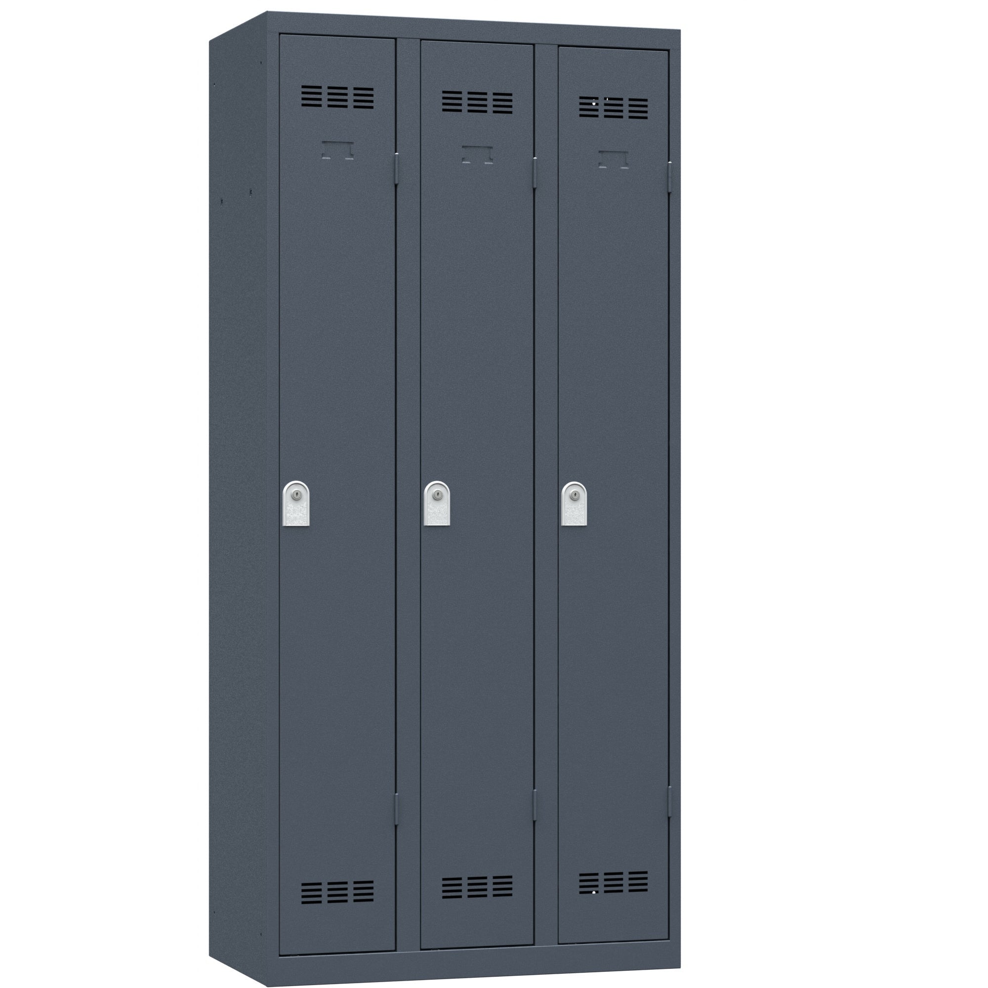 Vestiaire Bureau 3 Colonnes - Largeur 900 mm