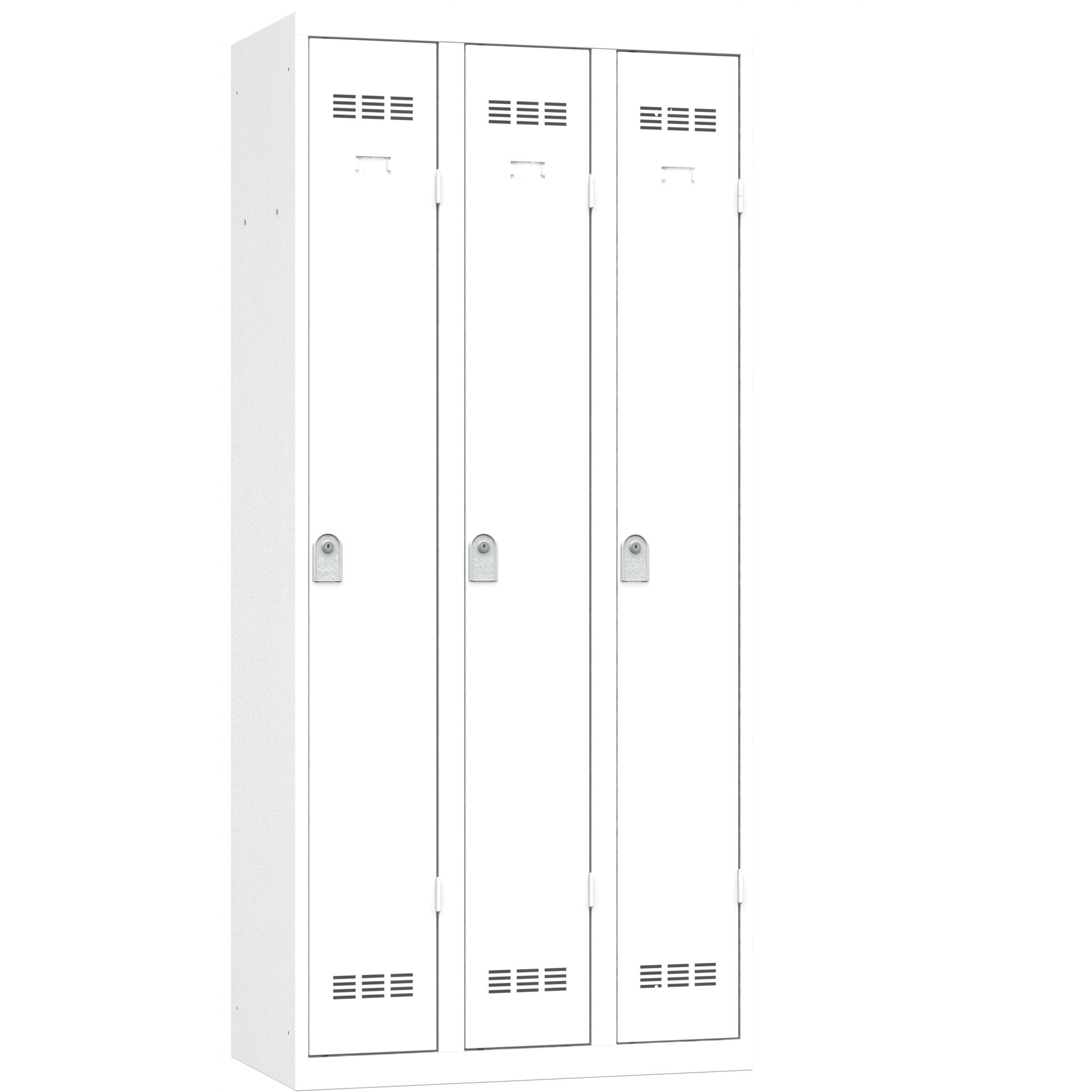 Vestiaire Bureau 3 Colonnes - Largeur 900 mm