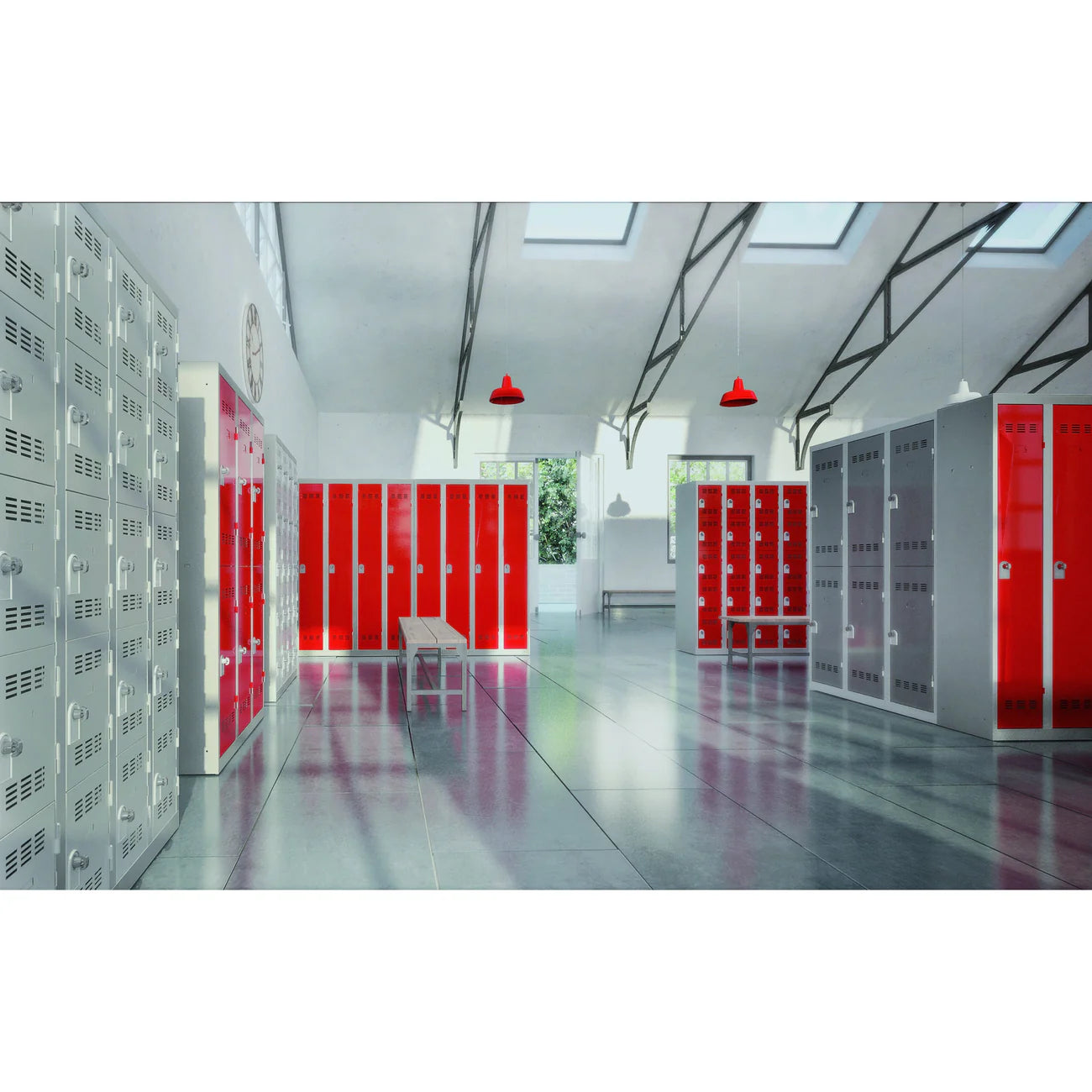 Vestiaire multicases 5 casiers L40