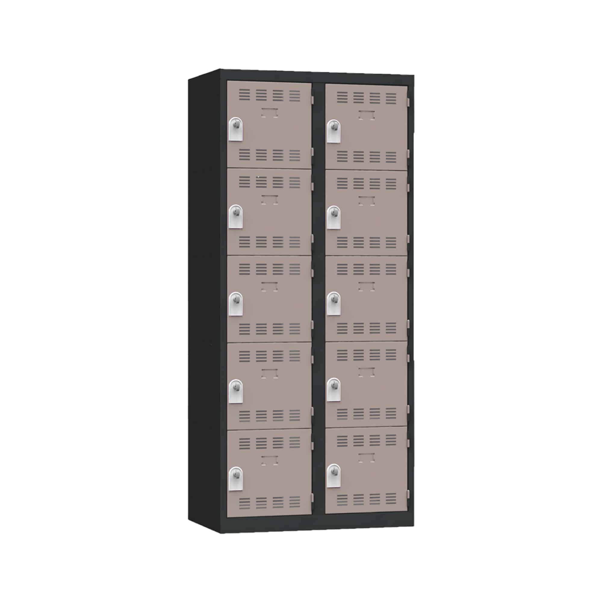 Vestiaire multicases 10 casiers L80