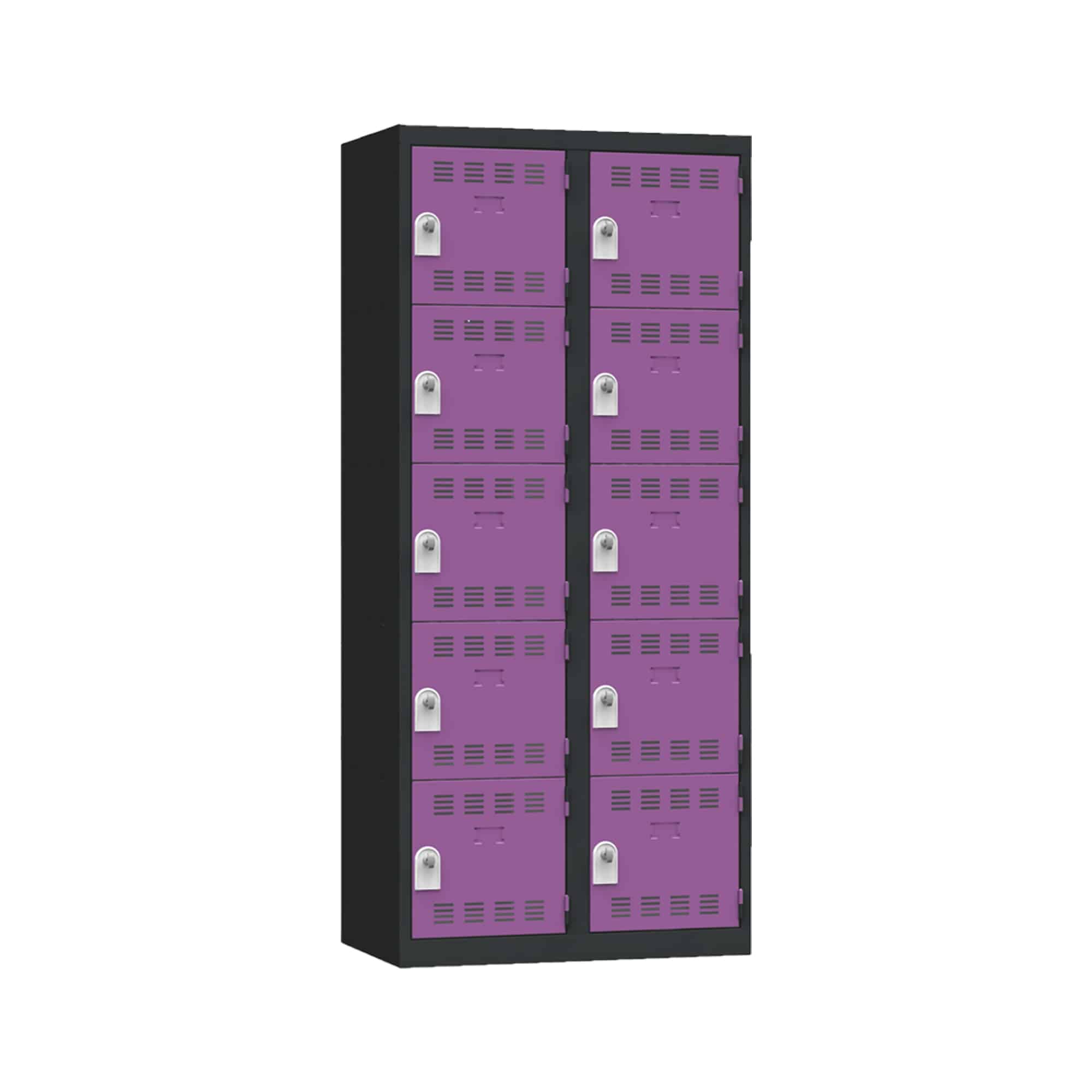 Vestiaire multicases 10 casiers L80