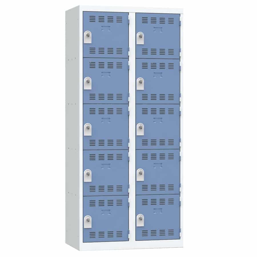 Vestiaire multicases 10 casiers L80