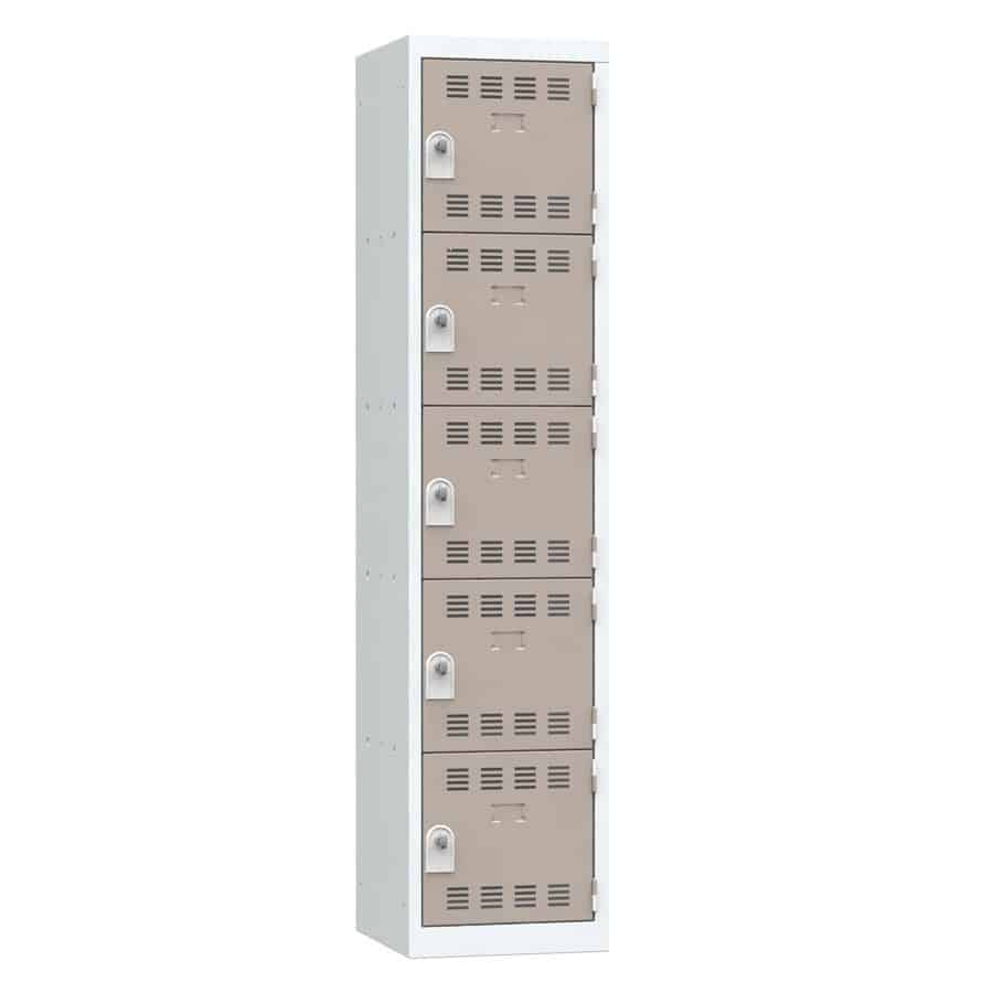 Vestiaire multicases 5 casiers L40