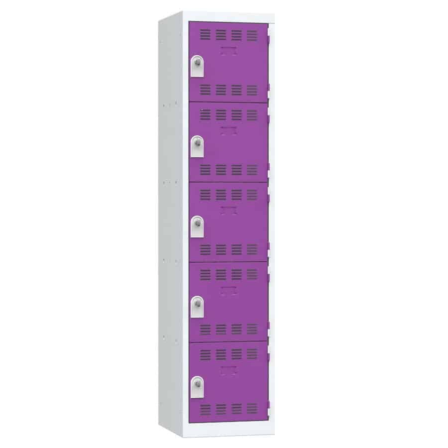 Vestiaire multicases 5 casiers L40